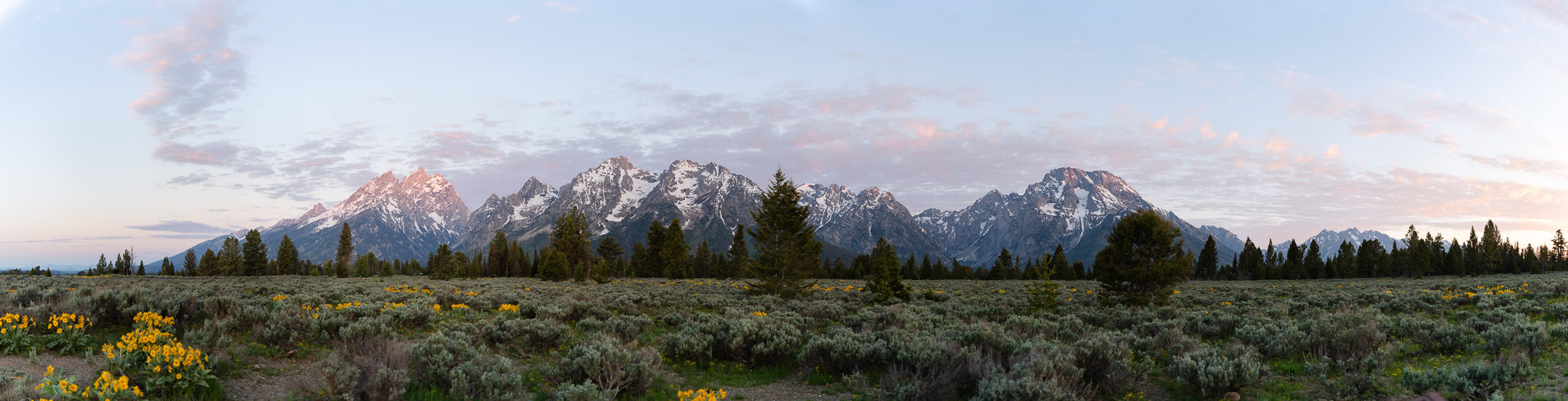 Grand Teton Elopement Sunrise 