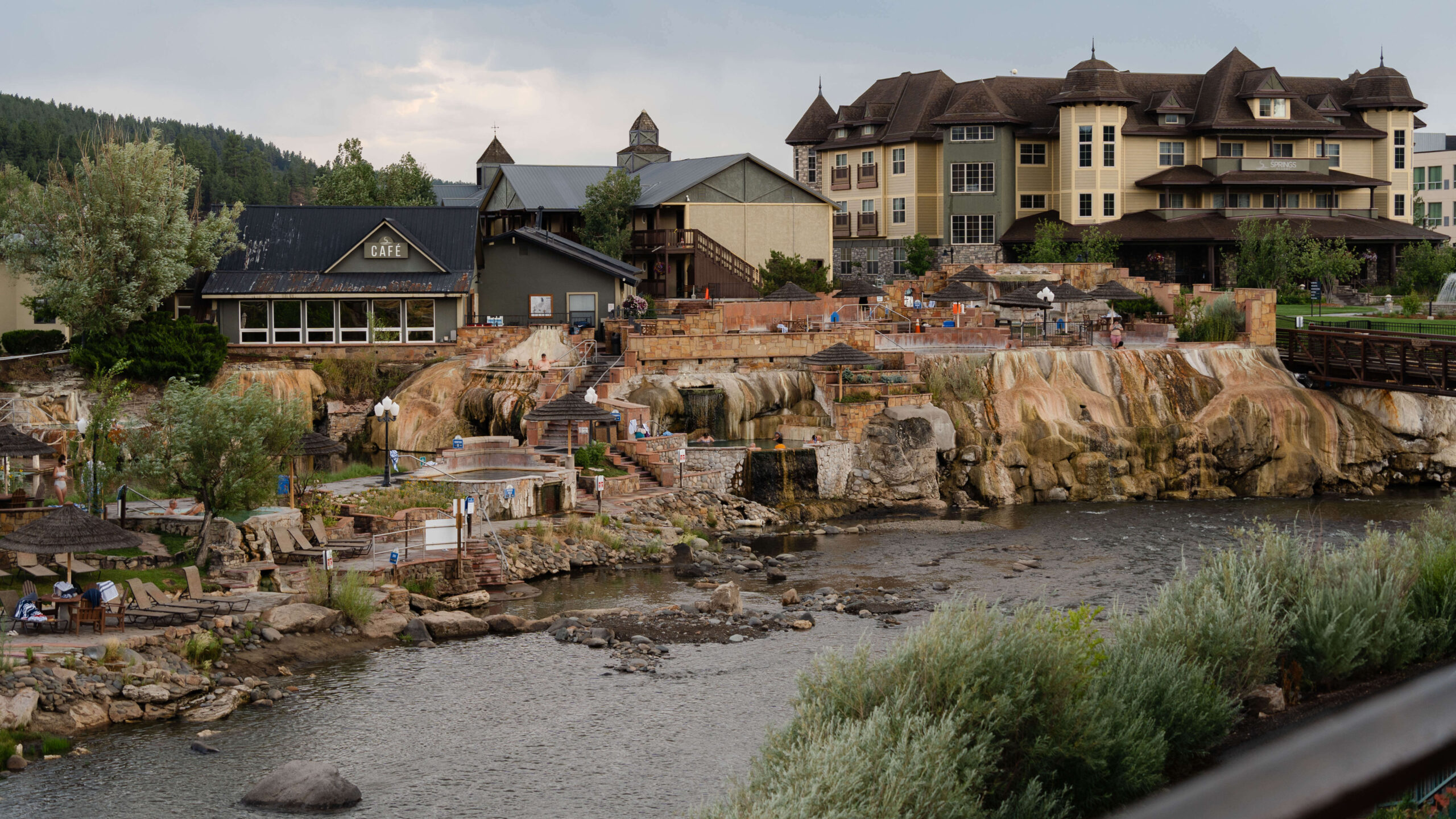 Hot springs in Pagosa Springs