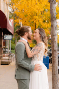 We took a few photos on the Old Town Fort Collins street with the changing fall leaves.