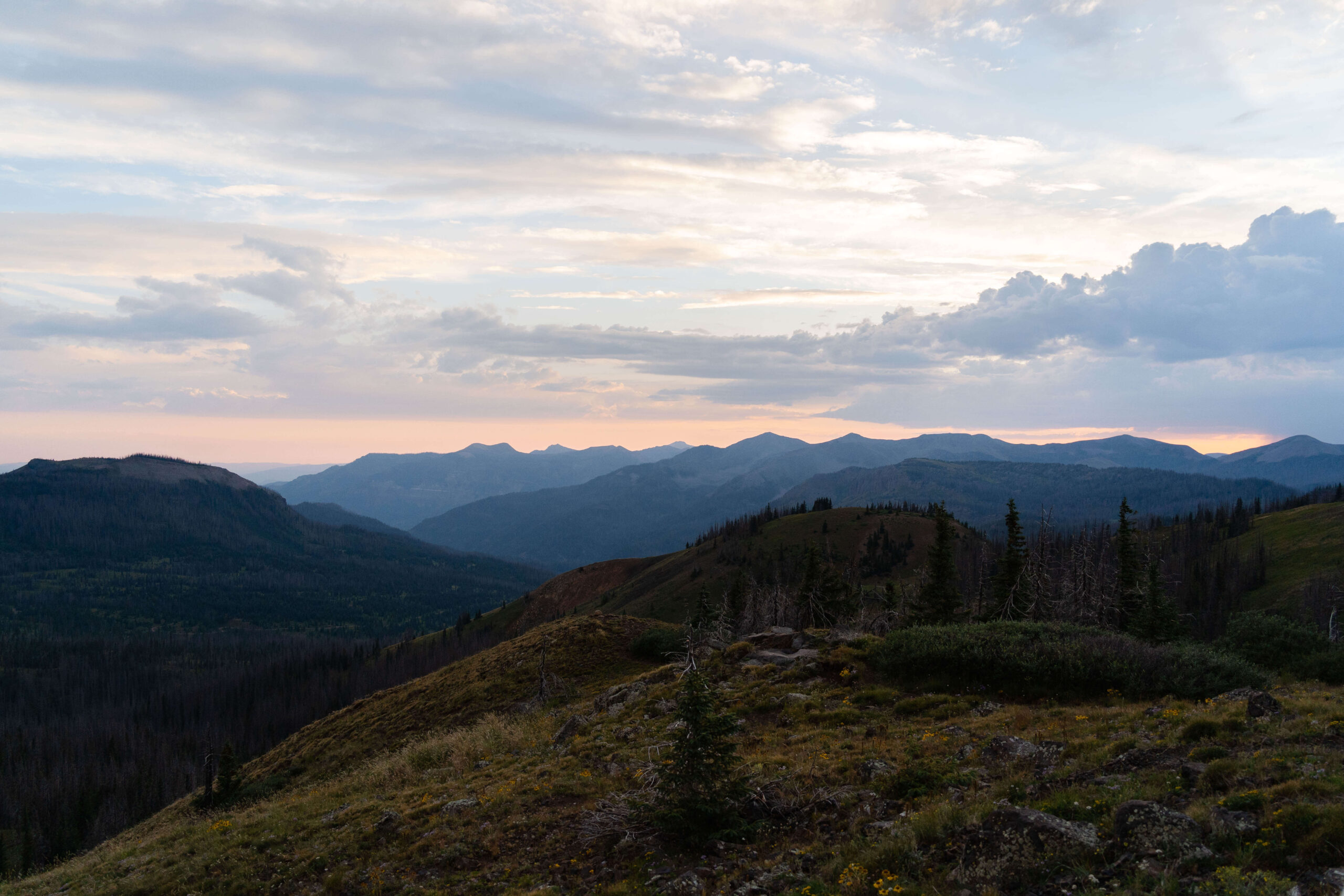 San Juan mountain elopement location for gorgeous views