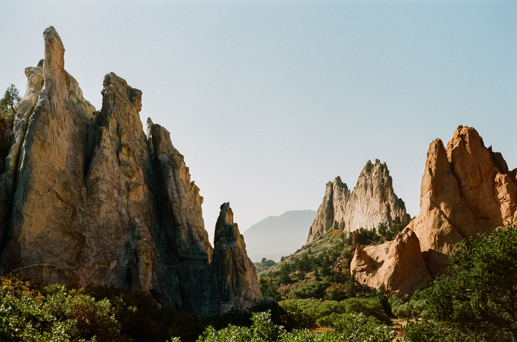 Garden of the Gods red rock formations