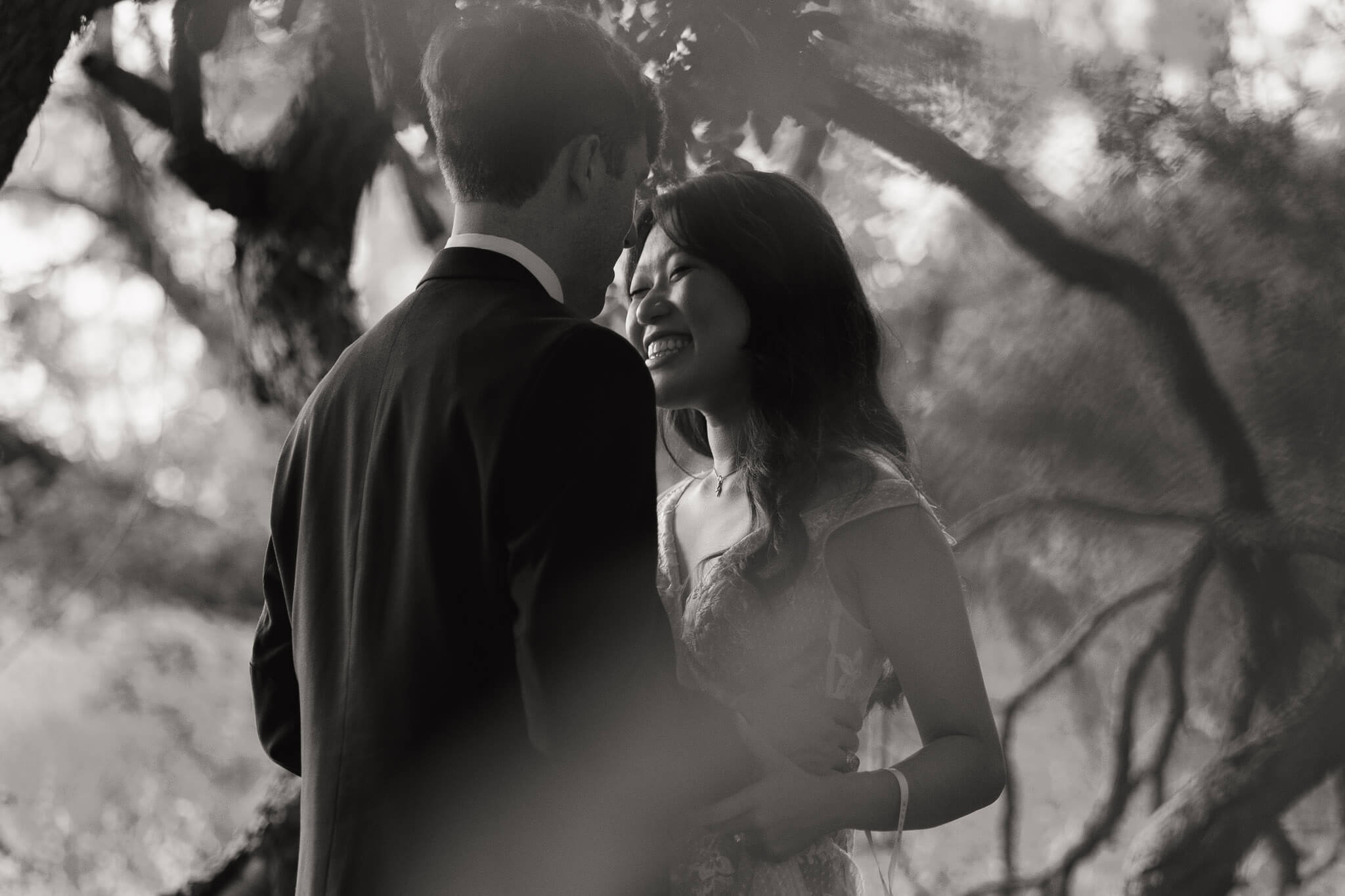 couple shares a quiet dance after their elopement ceremony