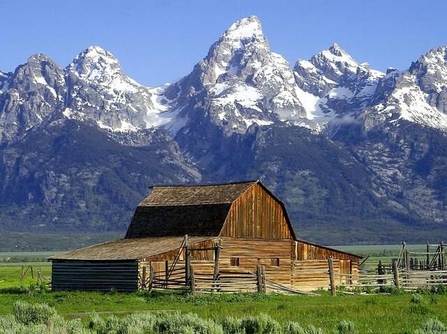 Mormon row grand teton national park wedding site