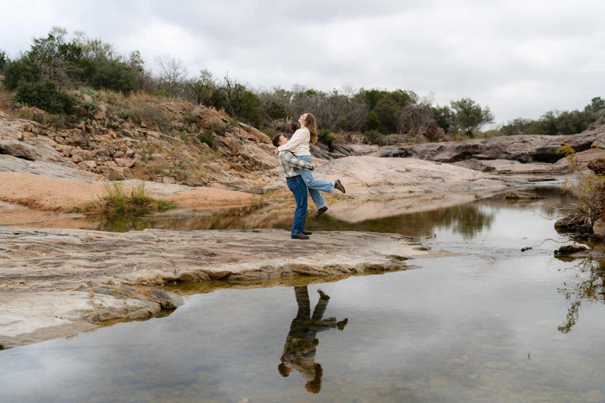 Hill country Texas engagement photos Inspiration